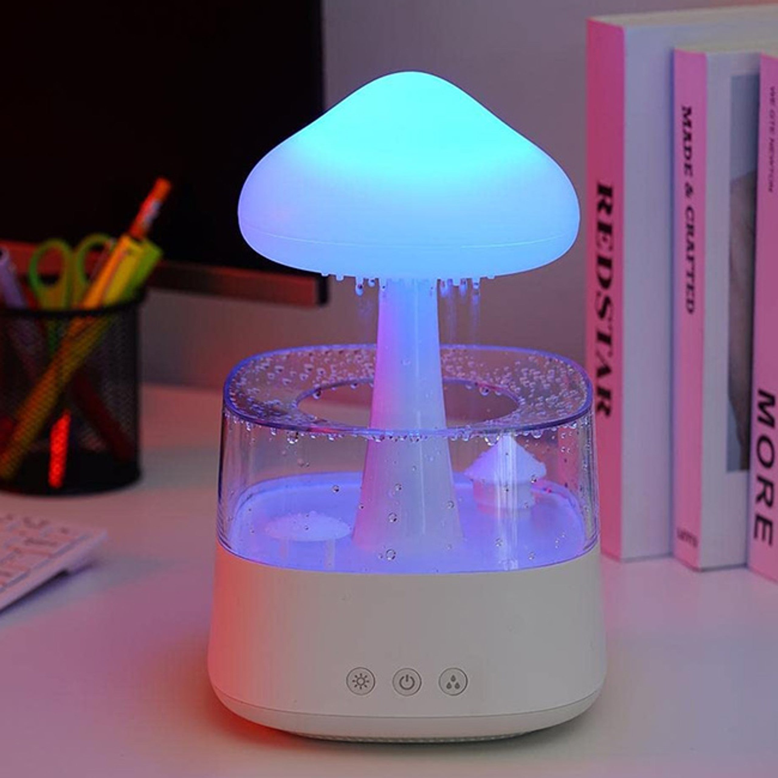 Umidificatore con Luce Notturna e Aromaterapia – AromaGlow