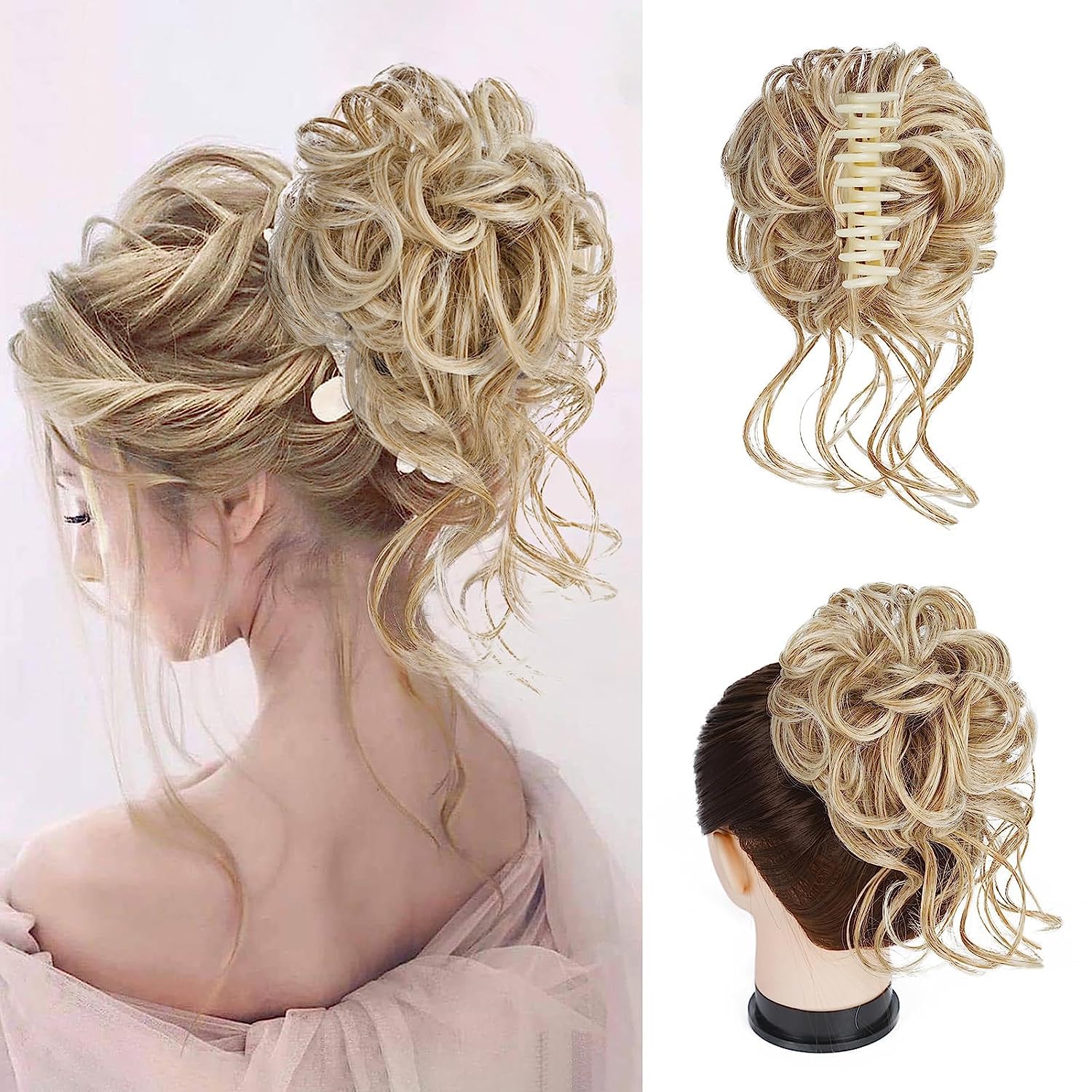 Clip con Estensione per Capelli per Chignon Attorcigliato – CurlClip