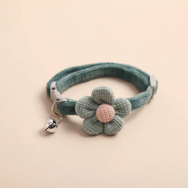 Collare per Gatti Regolabile con Fiore - FlowerCharm