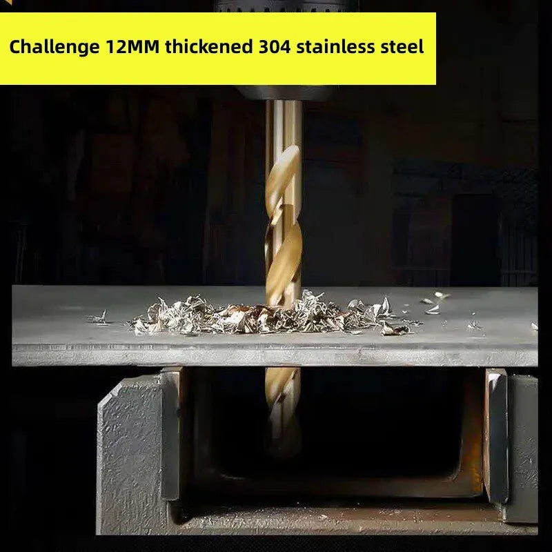 Set di punte da trapano a spirale M35 5% Cobalto 3/4/5/6 mm - CobaltDrill