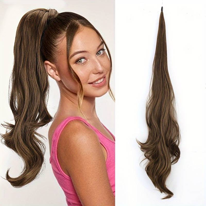 Codino Flessibile Avvolgente per Capelli Lunghi e Pieni - Selena