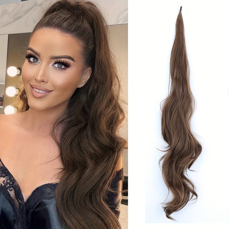 Codino Flessibile Avvolgente per Capelli Lunghi e Pieni - Selena