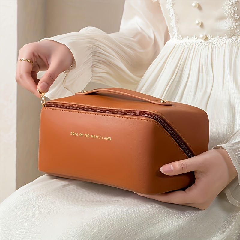 Organizzatore per Trucco con Zip – Borsa Cosmetica di Lusso per Viaggi