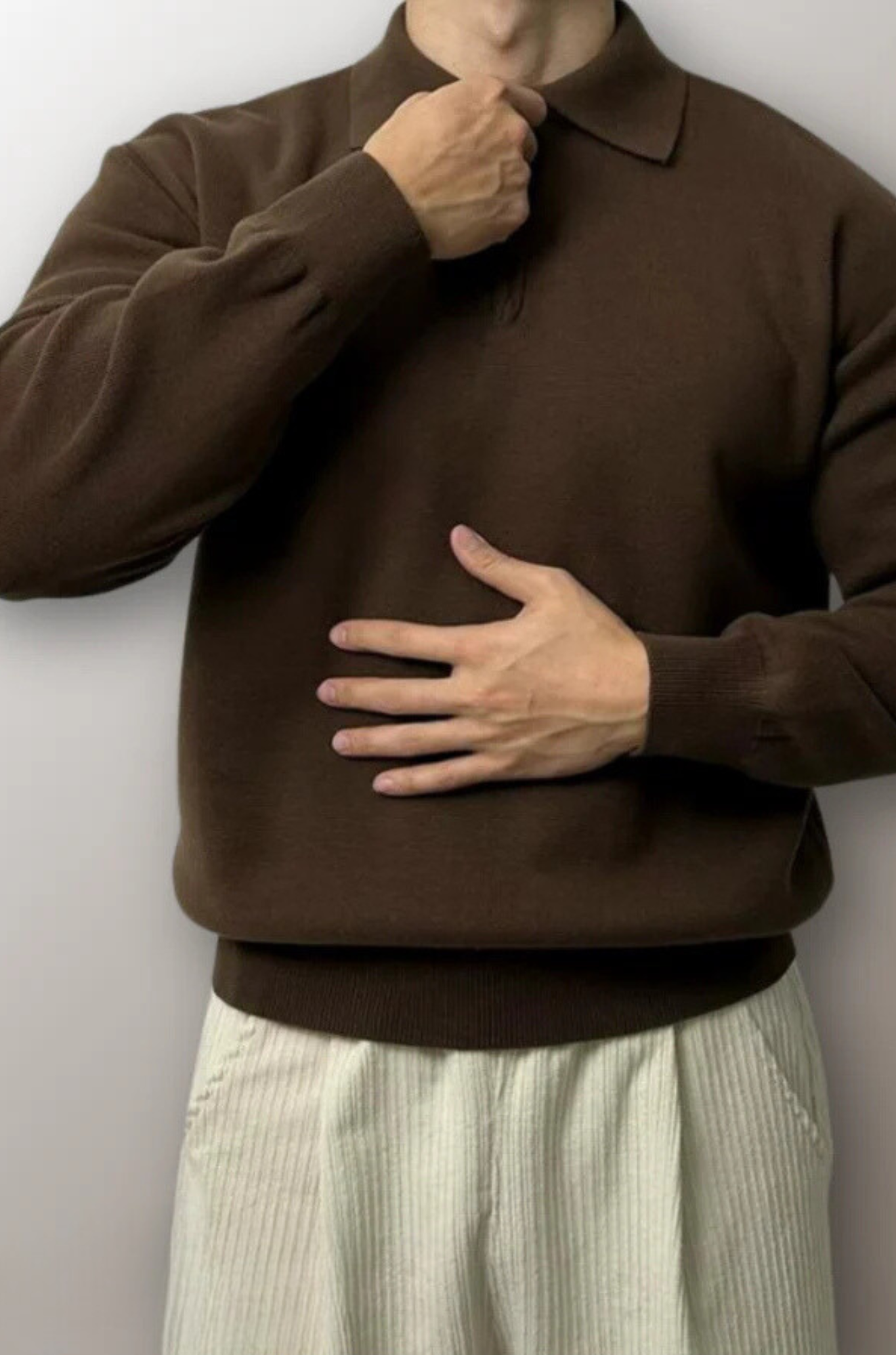 Maglione Polo Uomini Confortevole – Liam