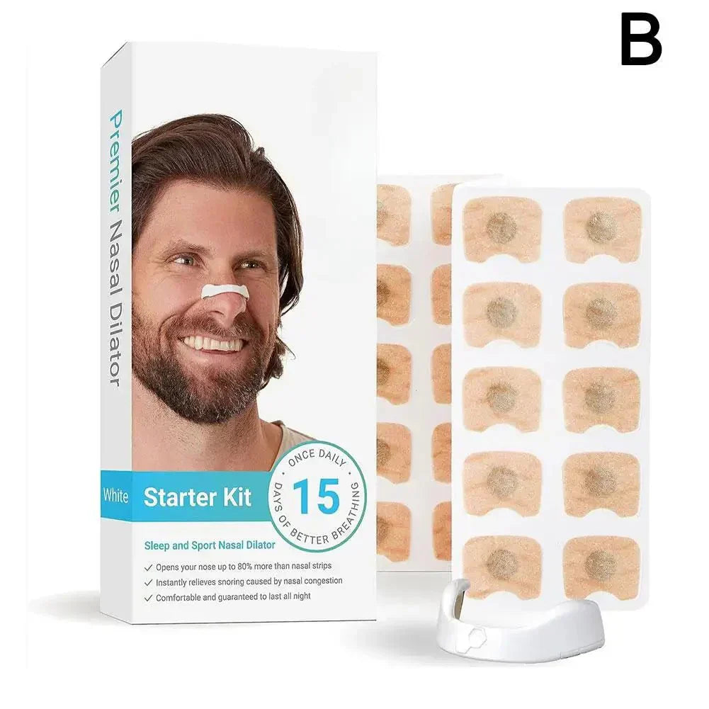 Strisce Nasali Magnetiche per una Respirazione Libera – AirFlow Pro