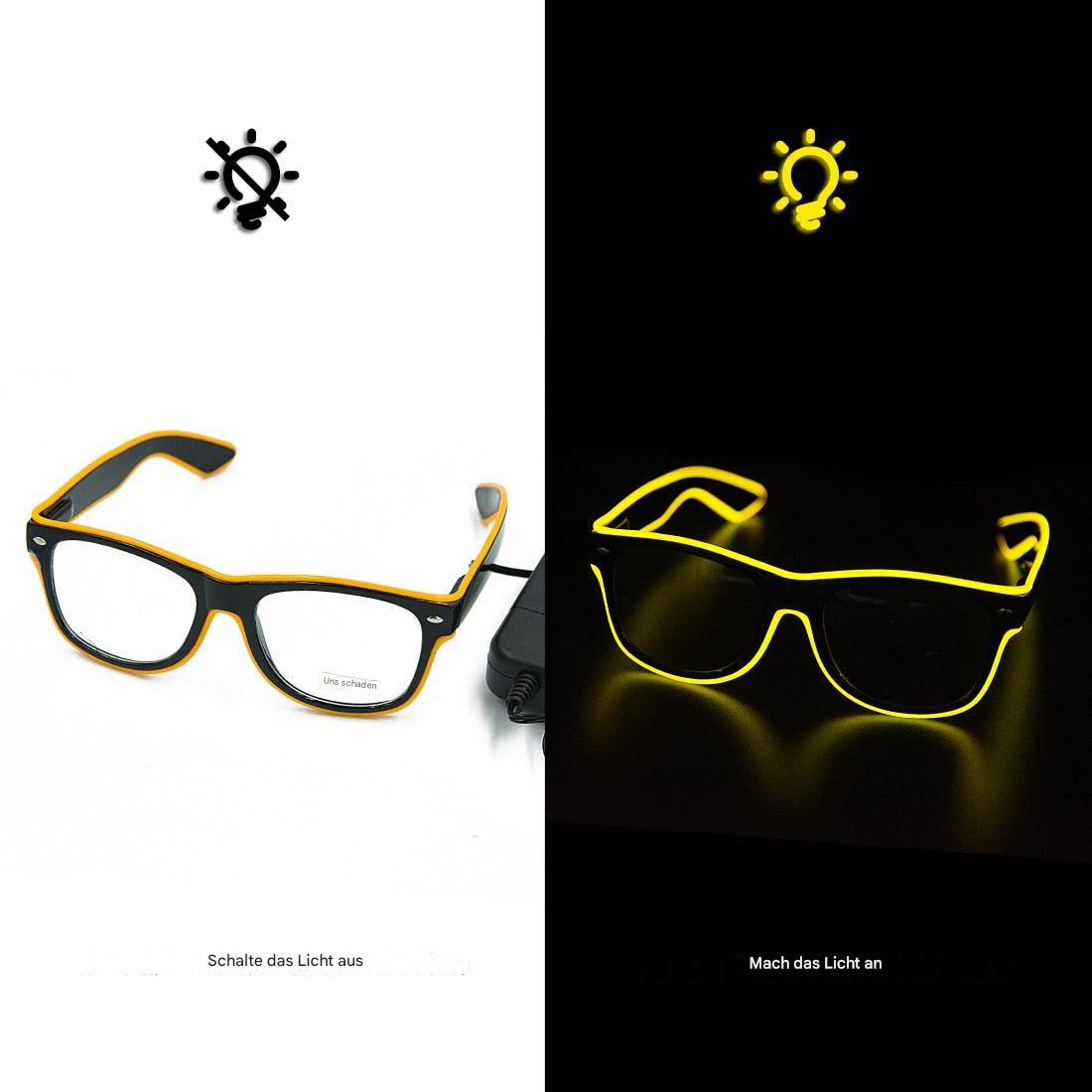 Occhiali Neon Luminosi - LumaGlow