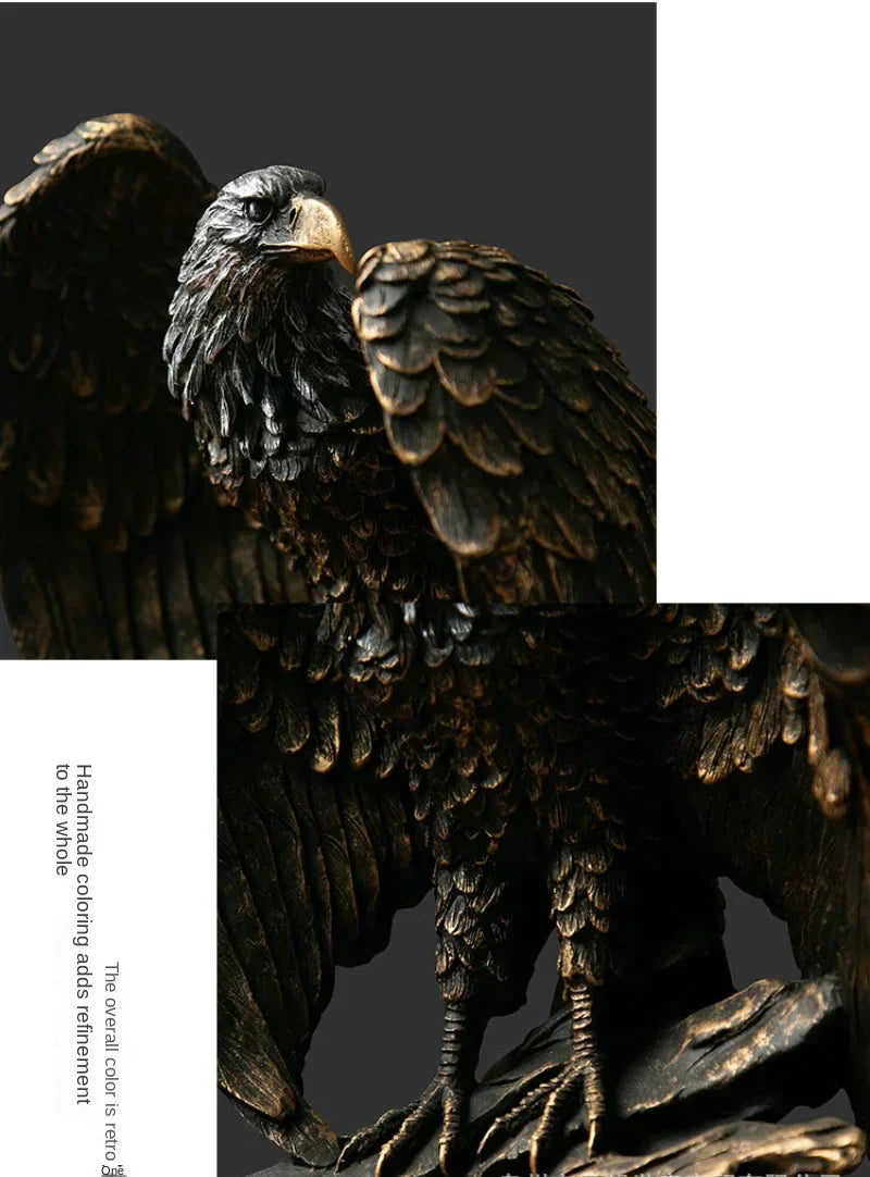 Scultura Decorativa in Bronzo di Aquila – Aquila