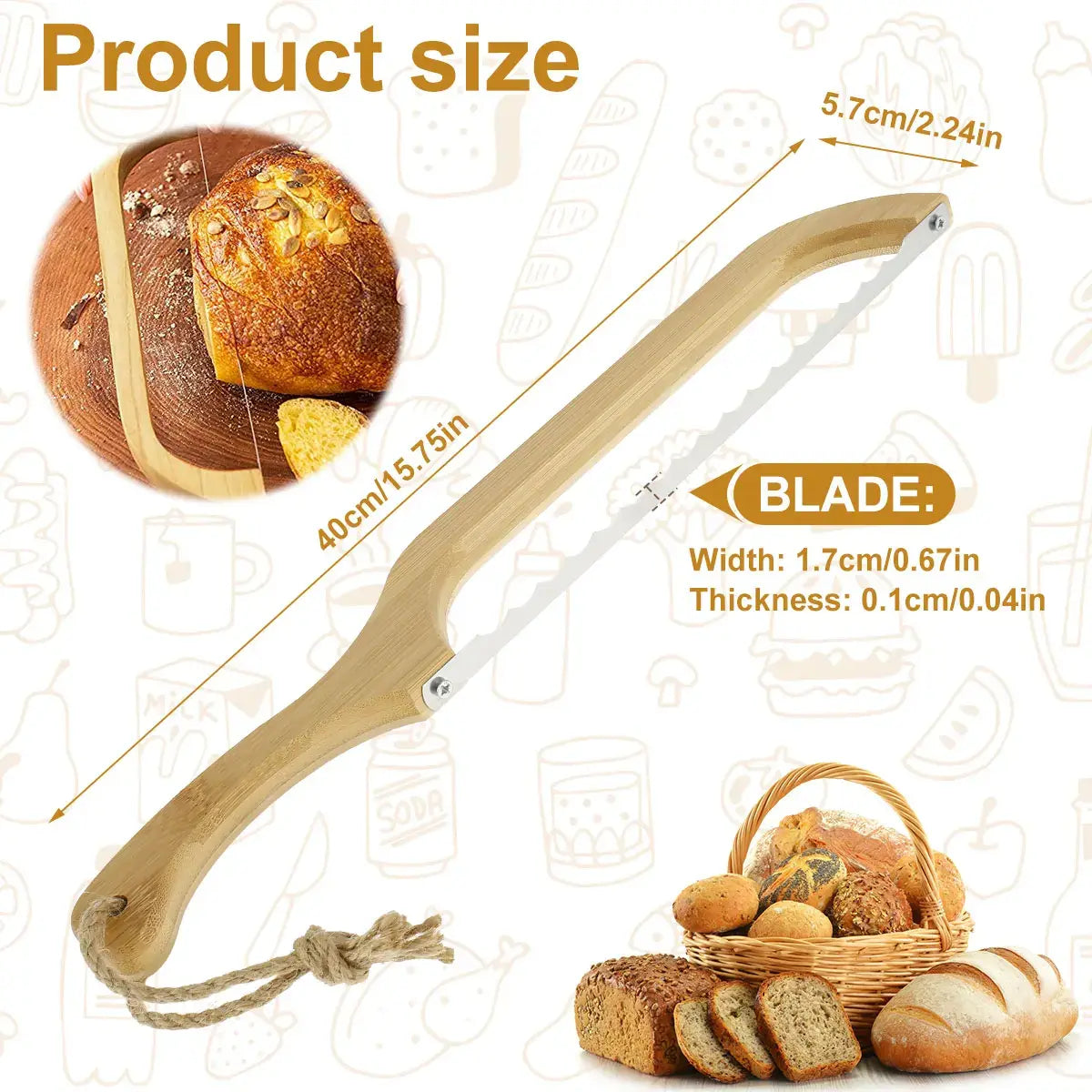 Il coltello da pane definitivo per fette perfette - BreadMaster