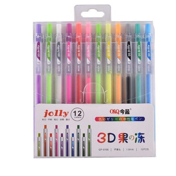 Set di Penne Gel Colorate per Design Creativi 3D – Set di Penne 3D ArtPen