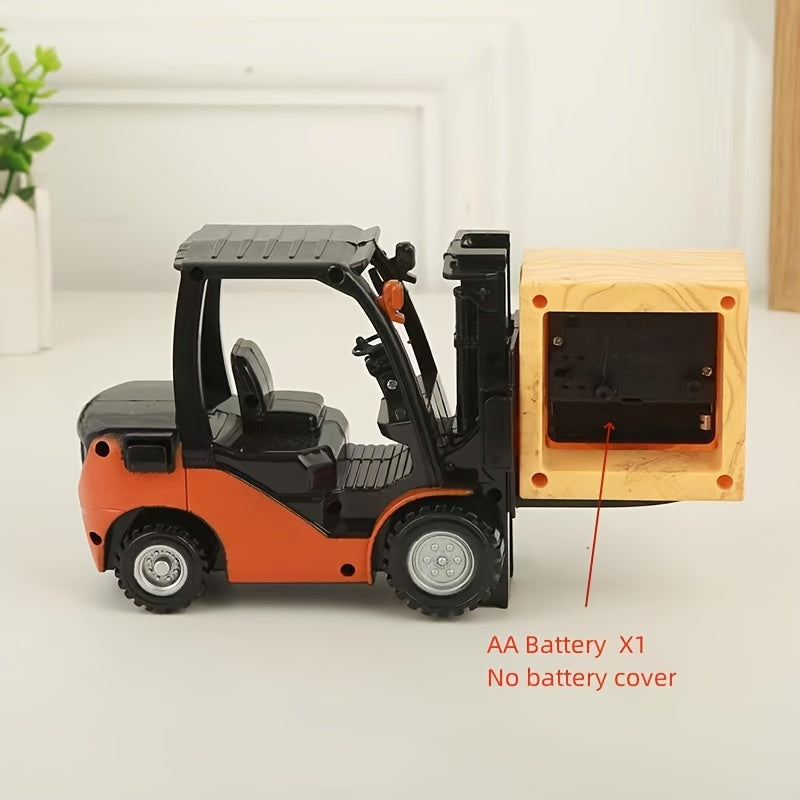 Orologio Sveglia Retro a Forma di Carrello Elevatore – Design Unico e Creativo per Studenti e Decorazione della Stanza