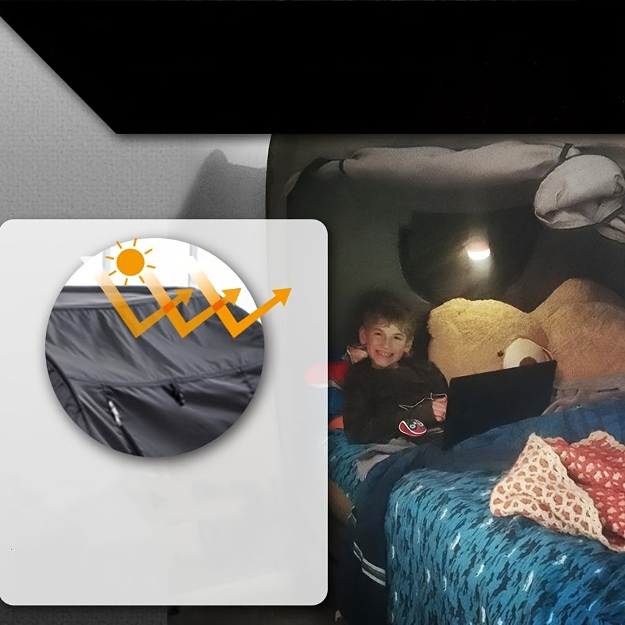 Letto a Tenda Pieghevole CozyNest – Protezione e Riposo a Portata di Mano