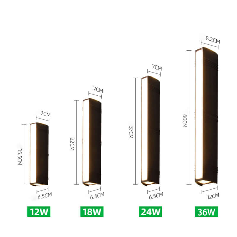 Lampada da Parete Esterna Impermeabile