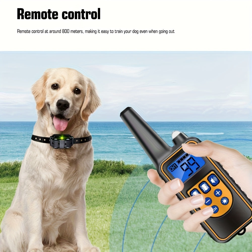 Smart Trainer Pro – Collare per cani con telecomando ricaricabile con segnale acustico e vibrazione