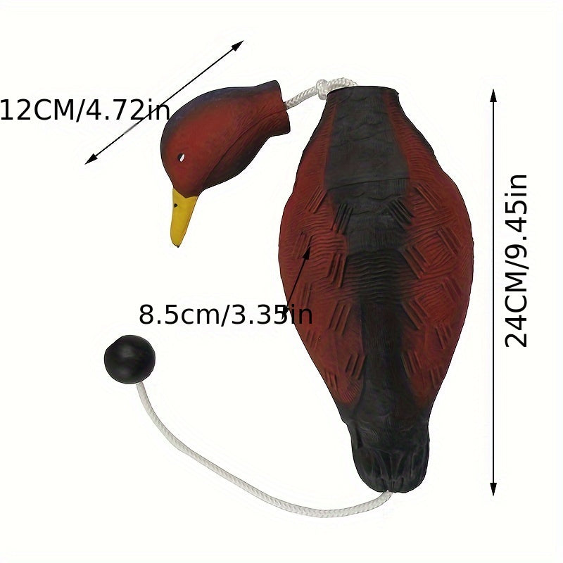 Mallard Retriever – Gioco per Addestramento in Plastica Durabile a Forma di Anatra