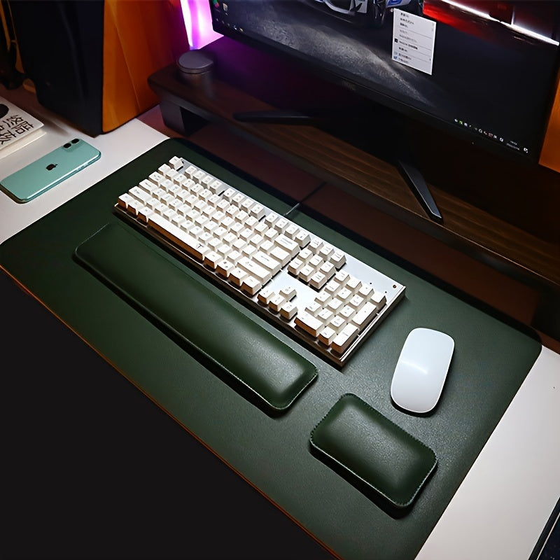 Set DeskComfort 3 Pezzi – Upgrade Completo per Scrivania per Lavoro e Comfort