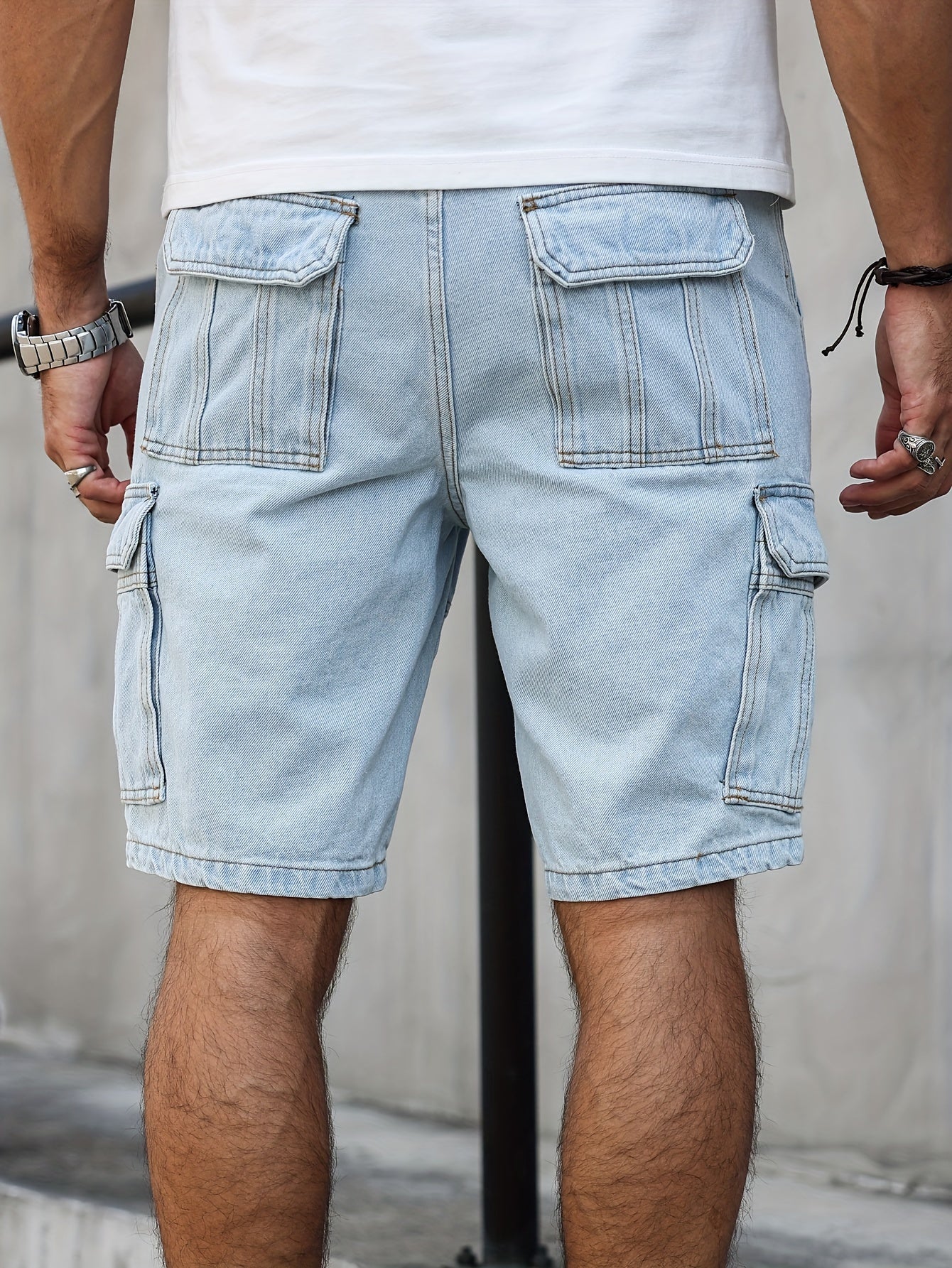 Shorts da Uomo in Denim Urbano – Comodi e Pratici