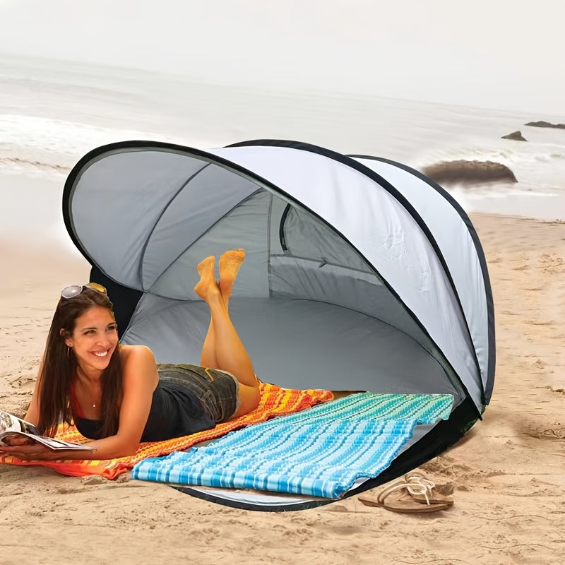 Tenda da Spiaggia Pop-Up – Facile da Montare e Protezione per Tutti
