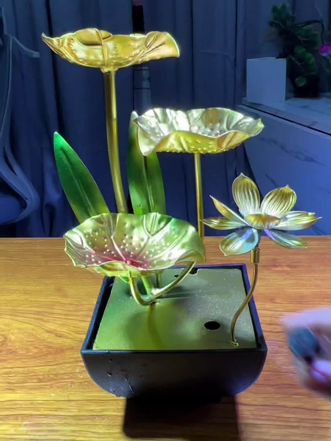 Fontana Interna Serene Lotus – Calmante e Atmosferica