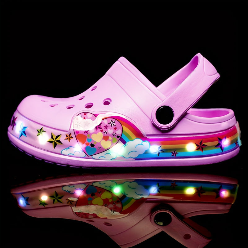 Zoccoli per Bambini Luminosi al Buio – Scarpe Traspiranti e Antiscivolo