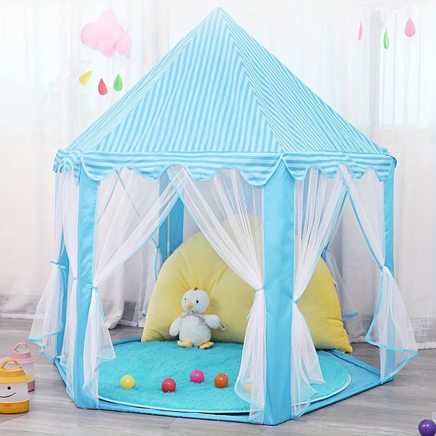 Tenda Castello della Principessa Rosa – Per Gioco Indoor e Outdoor