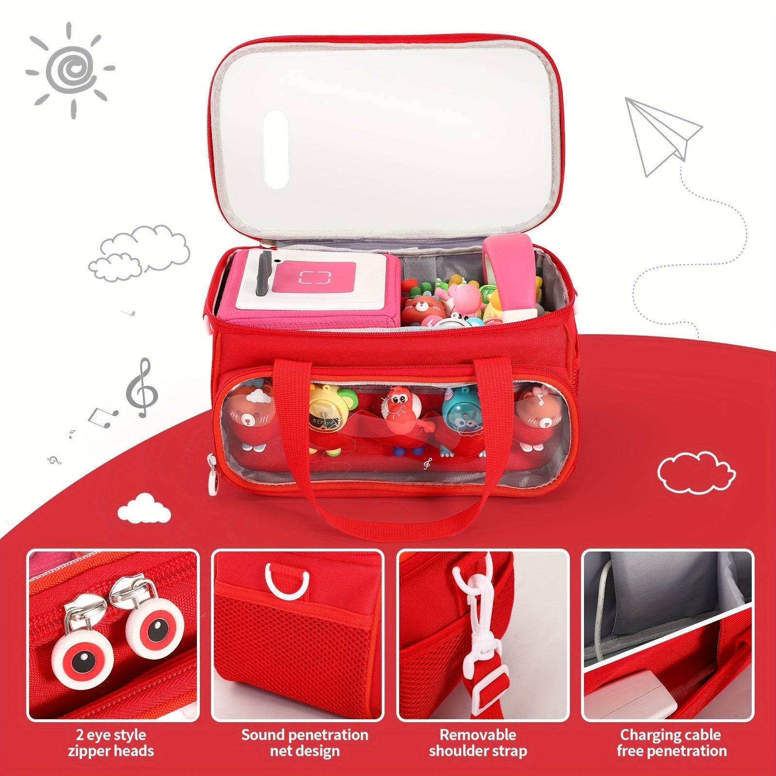 Borsa da Trasporto per Smart Speaker – Protettiva e Comoda Organizzatrice