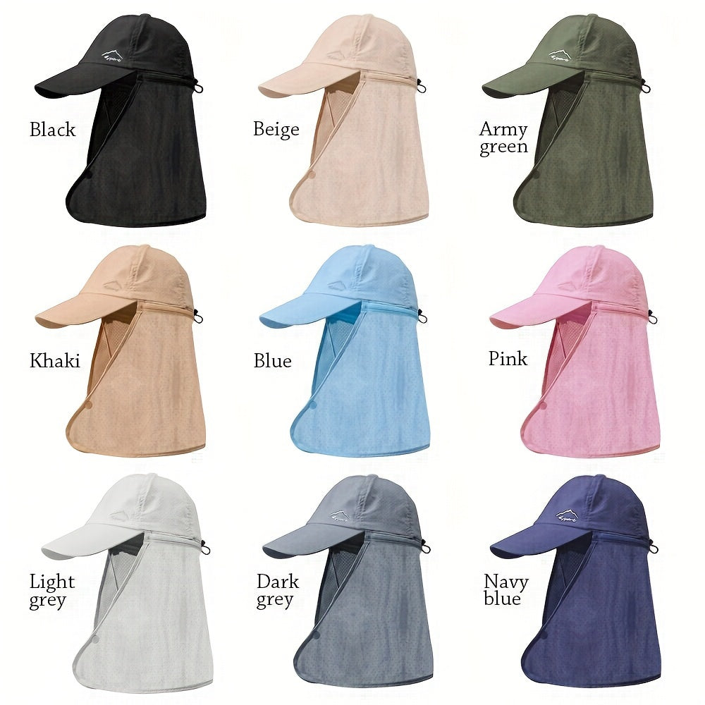 Cappello Trucker con Protezione UV e Protezione per il Collo per Avventure all'Aperto - SchattenPro