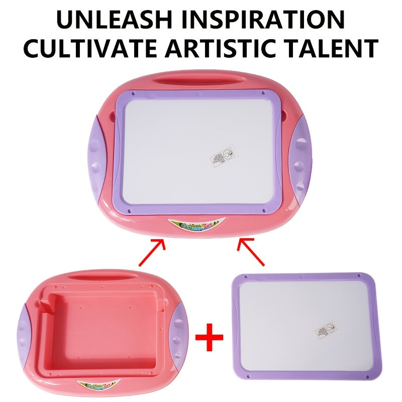 Lavagna Educativa per Bambini – Doppia Faccia con Numeri e Lettere Magnetici per Apprendimento Creativo