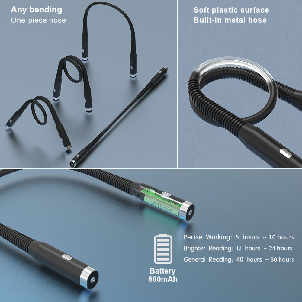 Lampada da Collo FlexLight – Luce Confortevole e Regolabile per Qualsiasi Attività