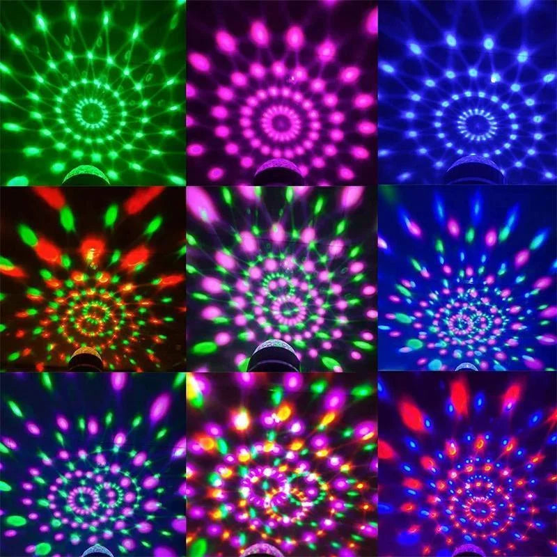 Lampada Disco LED – PartyGlow Spin