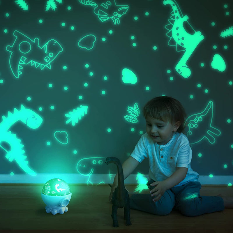 Luce Notturna LED con Proiezione di Oceano e Stelle + Funzione Musicale - DreamAura