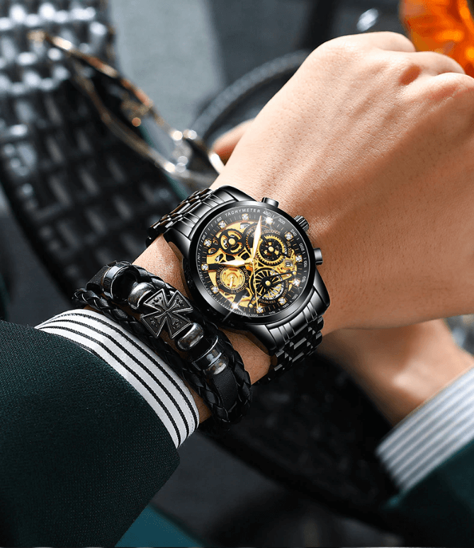 Orologio da Uomo Skeleton – Eclipse