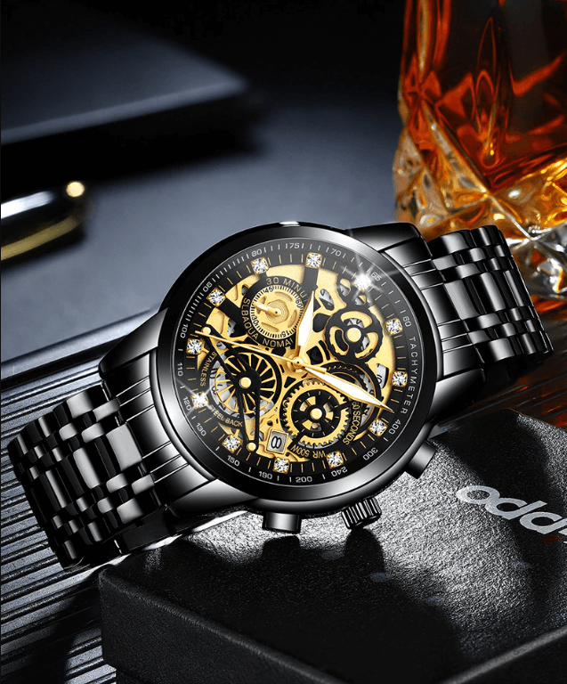 Orologio da Uomo Skeleton – Eclipse