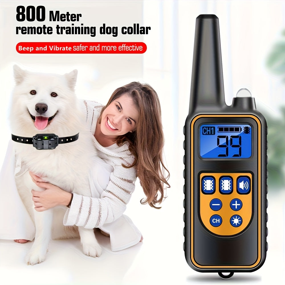 Smart Trainer Pro – Collare per cani con telecomando ricaricabile con segnale acustico e vibrazione