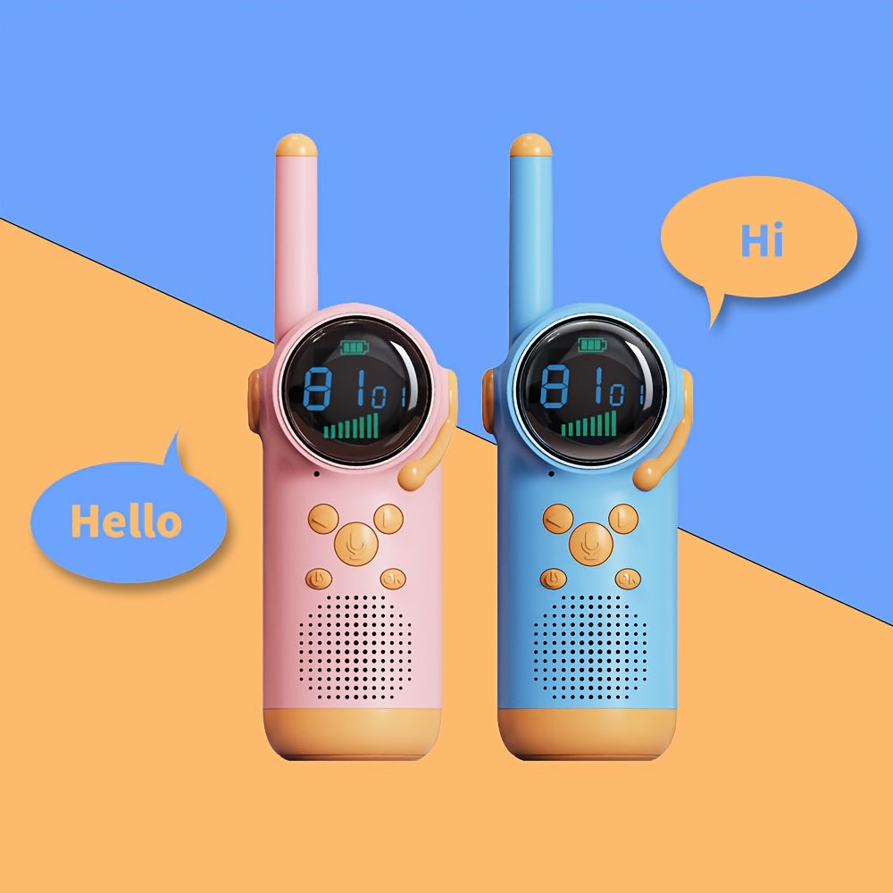 Set di Walkie-Talkie per Bambini – Portata di 3 Miglia e Batteria Ricaricabile