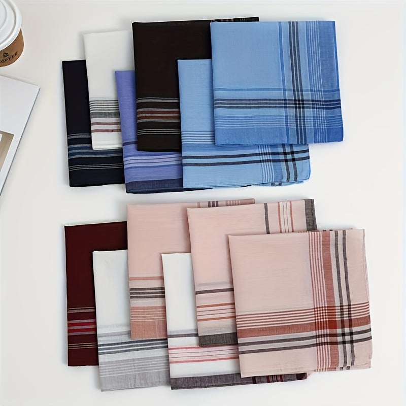 Set di Fazzoletti Eleganti in Cotone – Leggeri e Confortevoli