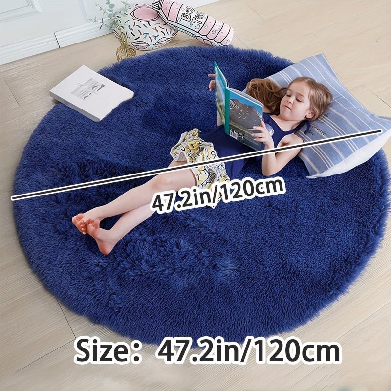 Tappeto Rotondo Morbido - Clouda