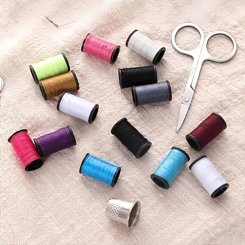 Set di Kit da Cucito Portatile – Strumenti Completi per Cucire a Casa e in Viaggio