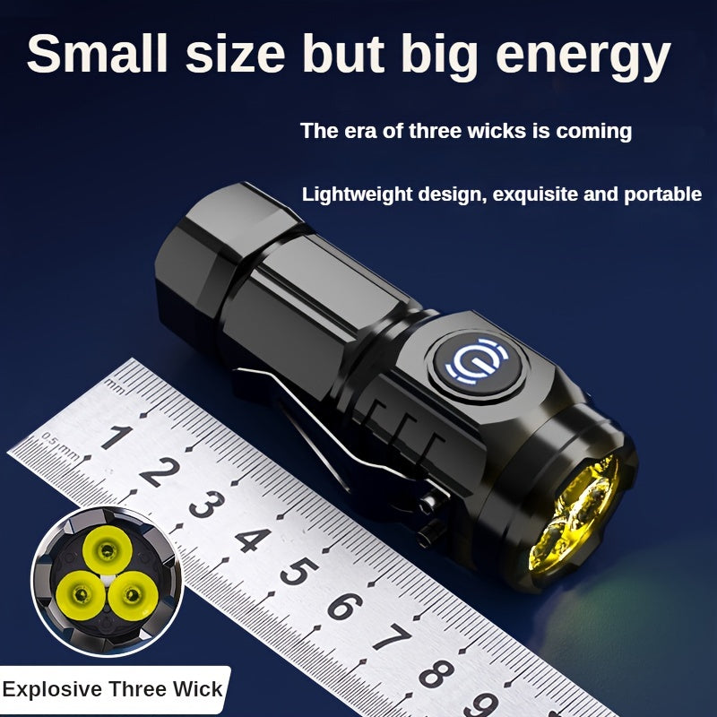 LumoBeam Mini Torcia – Luce Forte in Dimensioni Compatte