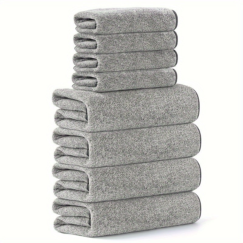 Set di Asciugamani in Velluto Corallo – Assorbenti e a Rapida Asciugatura