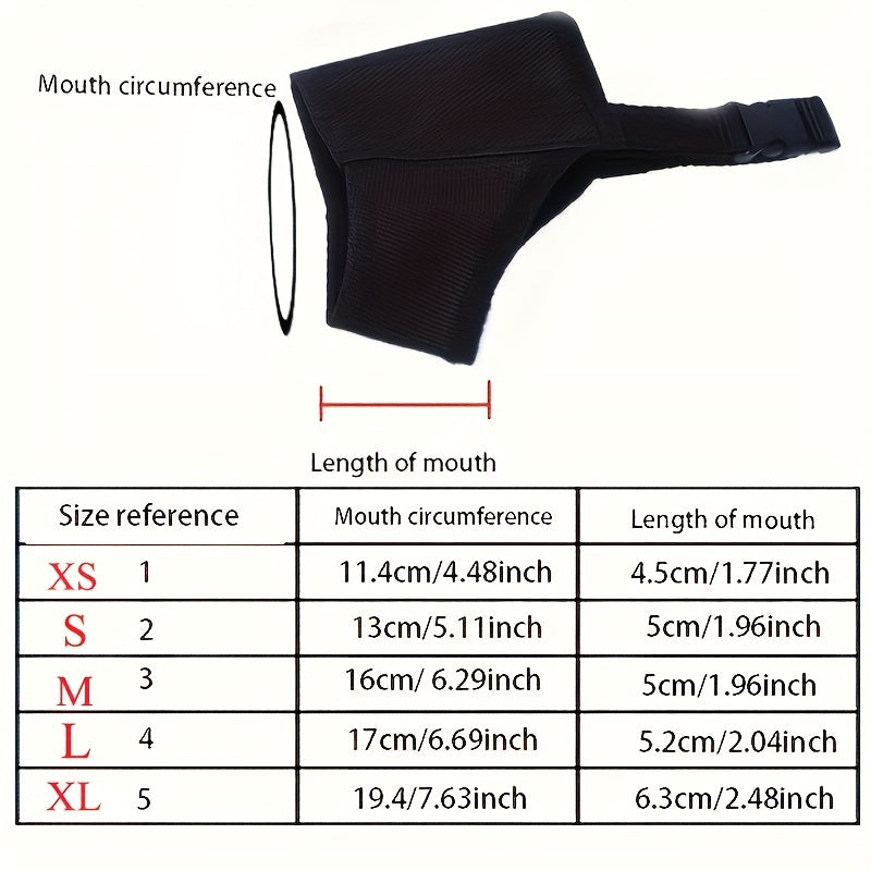 Museruola per Cani Quick Fit – Sicura e Confortevole per la Toelettatura del Cane