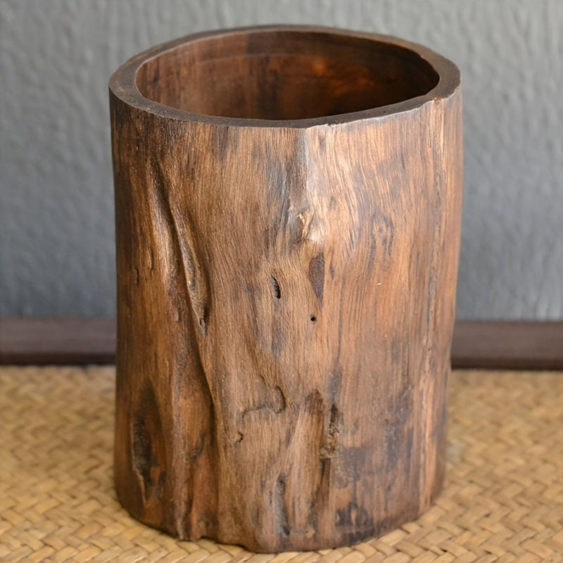 Portapenne NatureWood – Atmosfera Autentica per il Tuo Spazio di Lavoro