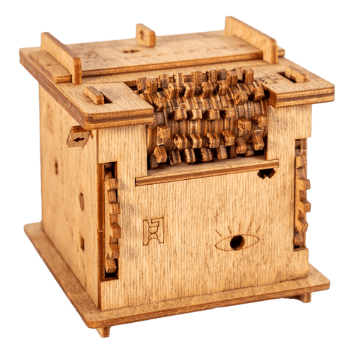 Puzzle Box di Fuga Interattivo in Legno – MindVault