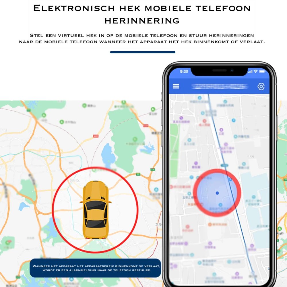 Tracker GPS Magnetico - Tracciamento in Tempo Reale - Sicuro per Veicoli