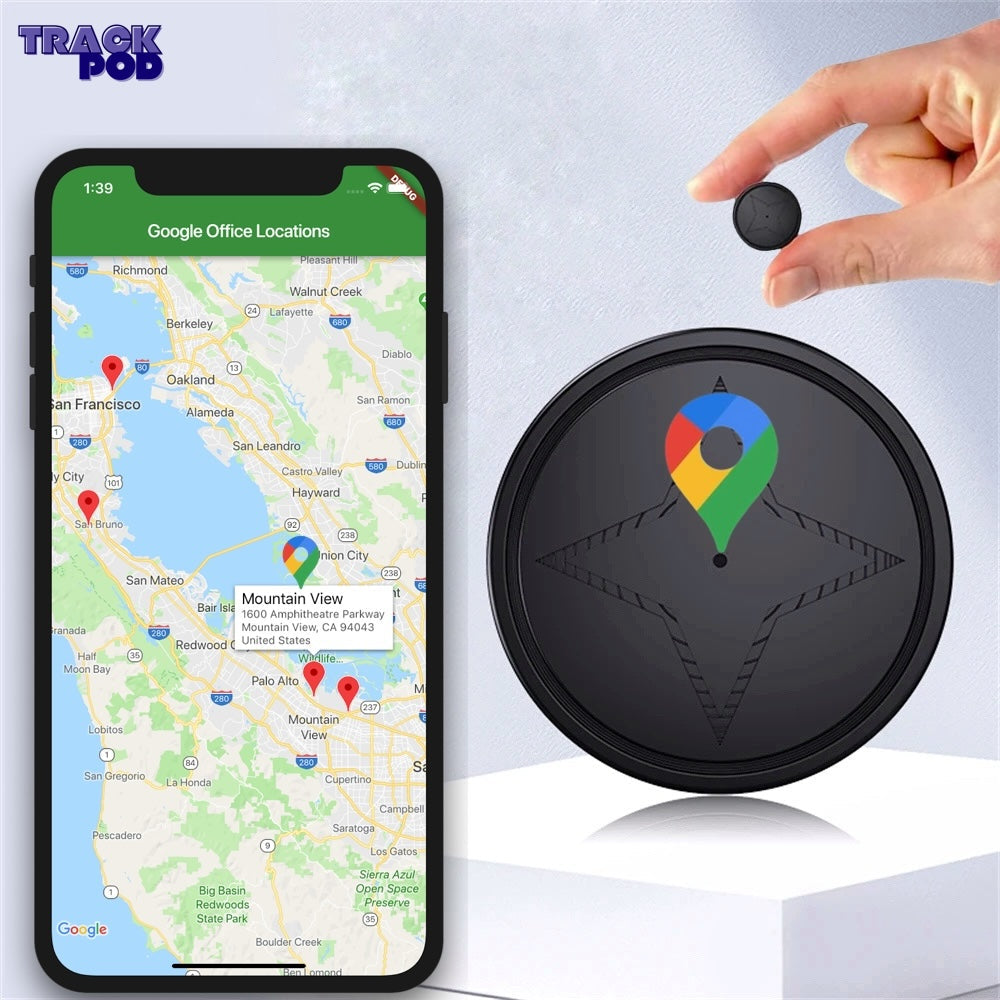 Tracker GPS Magnetico - Tracciamento in Tempo Reale - Sicuro per Veicoli