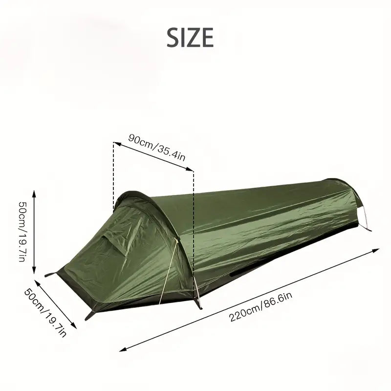 Tenda Compatta Impermeabile - Ultralight 1-Persona Avventura