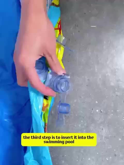 Piscina Gonfiabile per Bambini Ocean Splash – PVC Spesso per Divertimento in Giardino