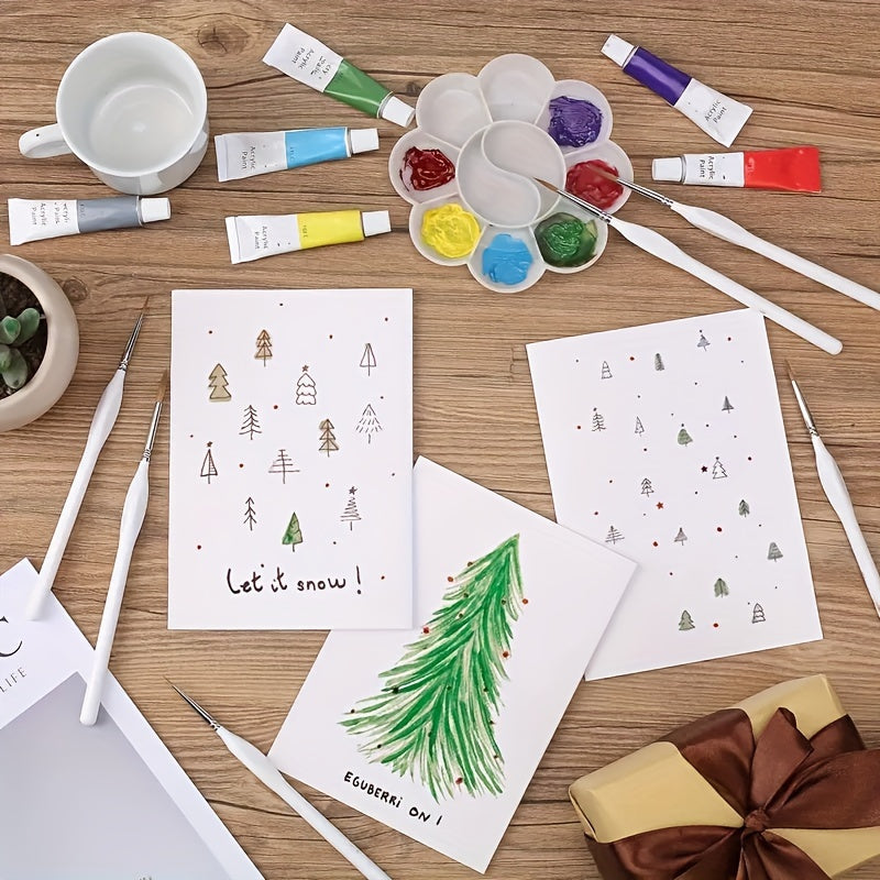 Pennello di Precisione – Ideale per Pittura Accurata e Opere Dettagliate