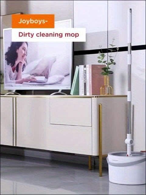 Set di Mop Rotante FlexiClean – Pulizia senza mani, regolabile ed efficiente