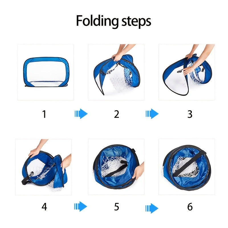 Porta da Calcio Pieghevole 2-in-1 – Ideale per Allenamenti e Divertimento all'Aperto