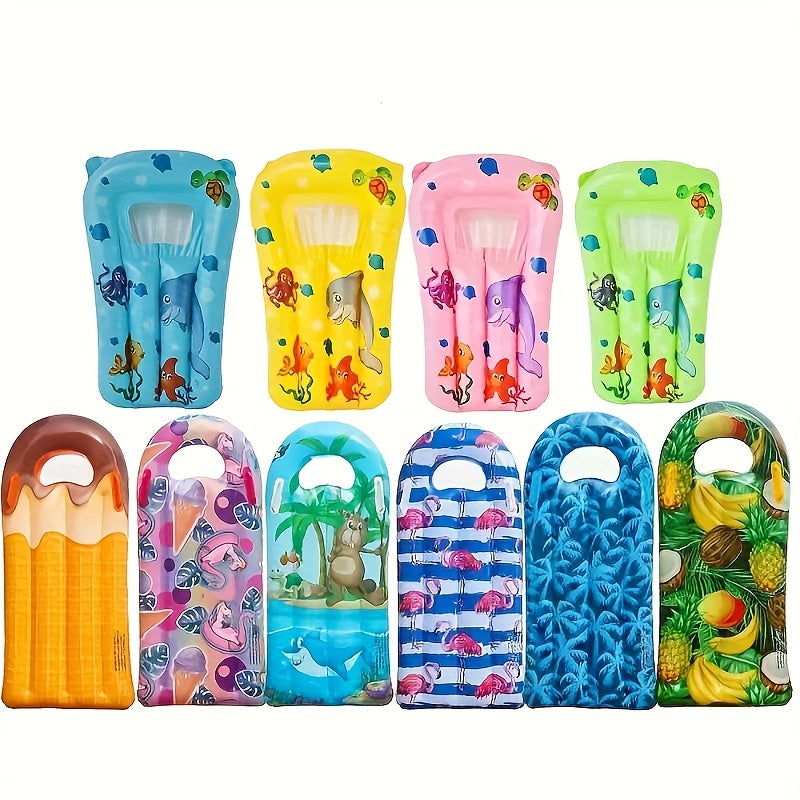 Tavola da Nuoto Gonfiabile – Taglia Unica con Design di Creature Marine Divertenti